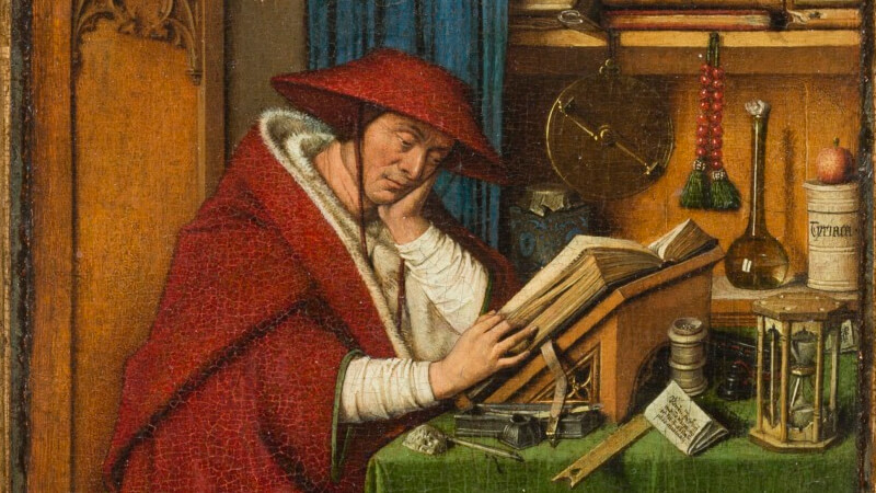 Jan van Eyck - Saint Jerome In His Study